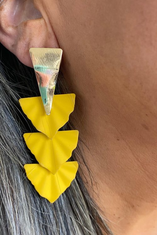 Aros Triangulo Amarillo