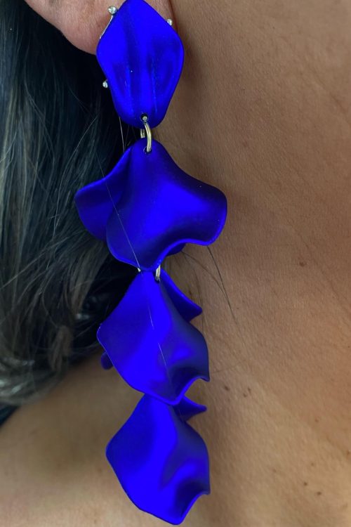 Aros Pétalos Azules