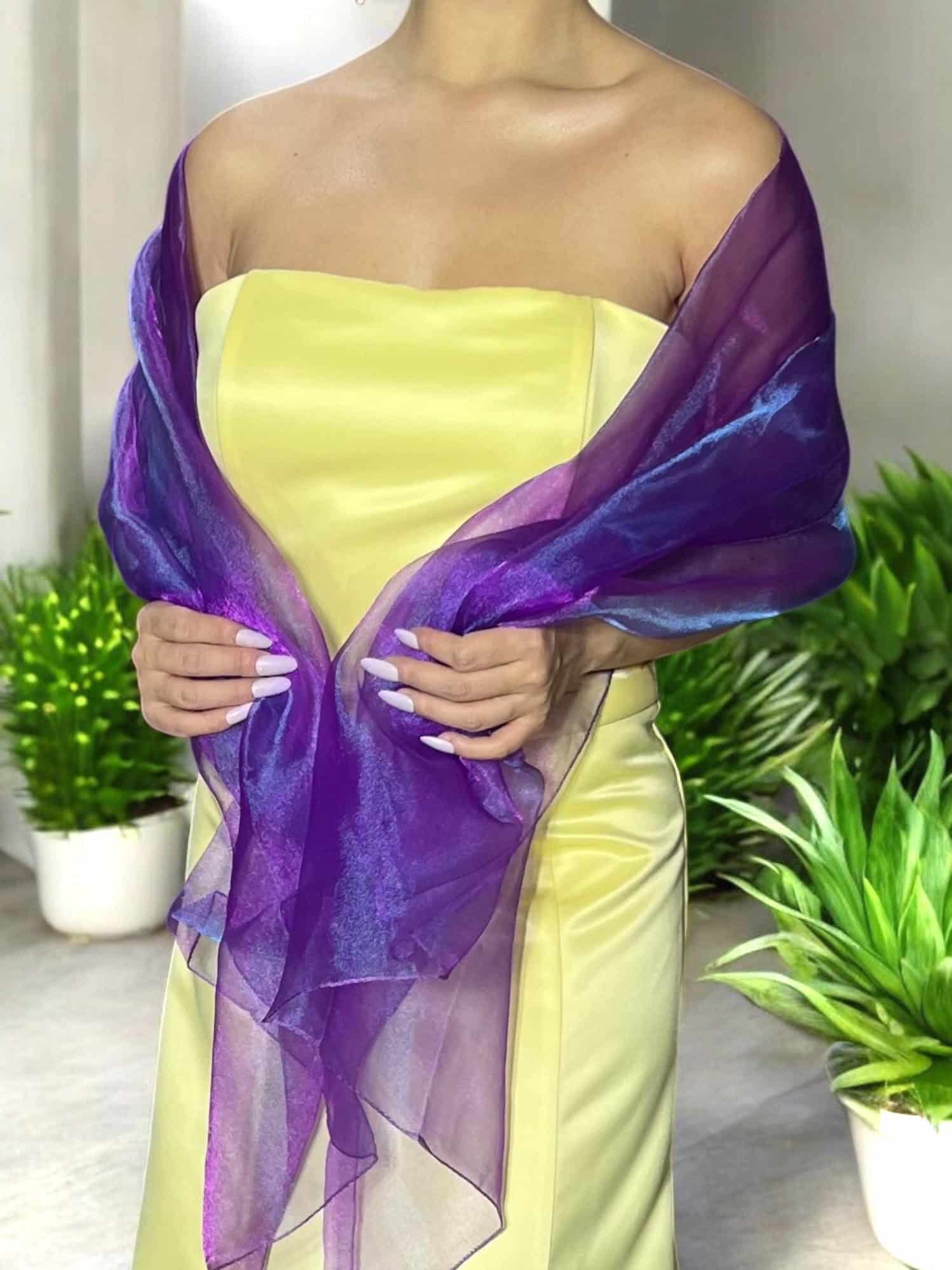 Vestido de Fiesta Razo Americano Amarillo