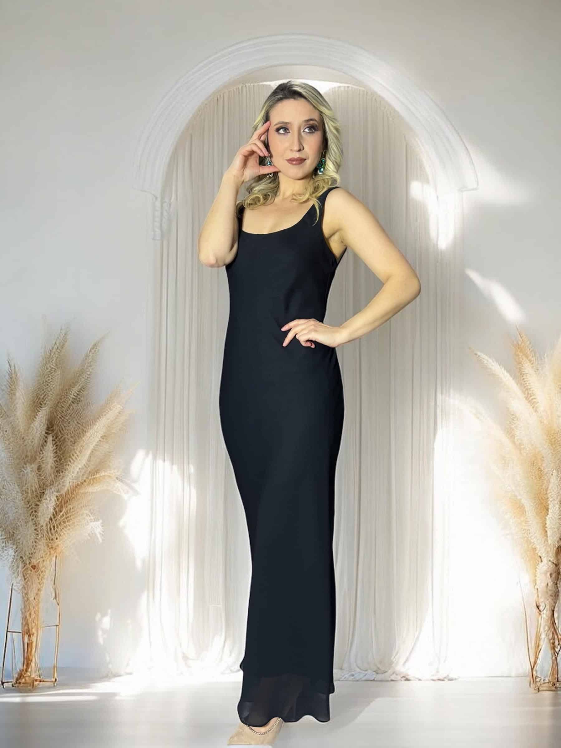 Vestido de Fiesta en Crep