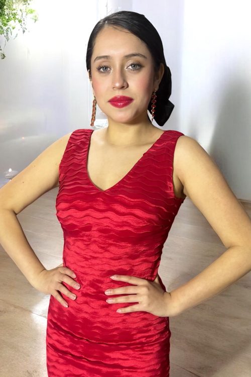 Vestido de Fiesta en Tafetán Variedad de Colores