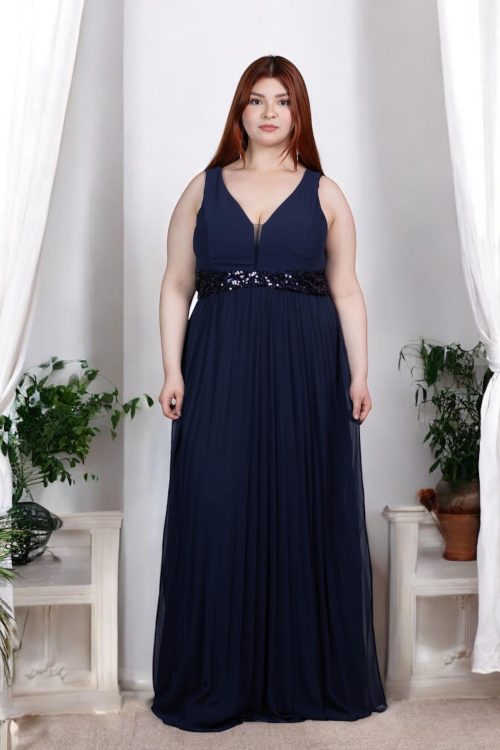 Vestido de Fiesta Hermoso y Cómodo  En Crep