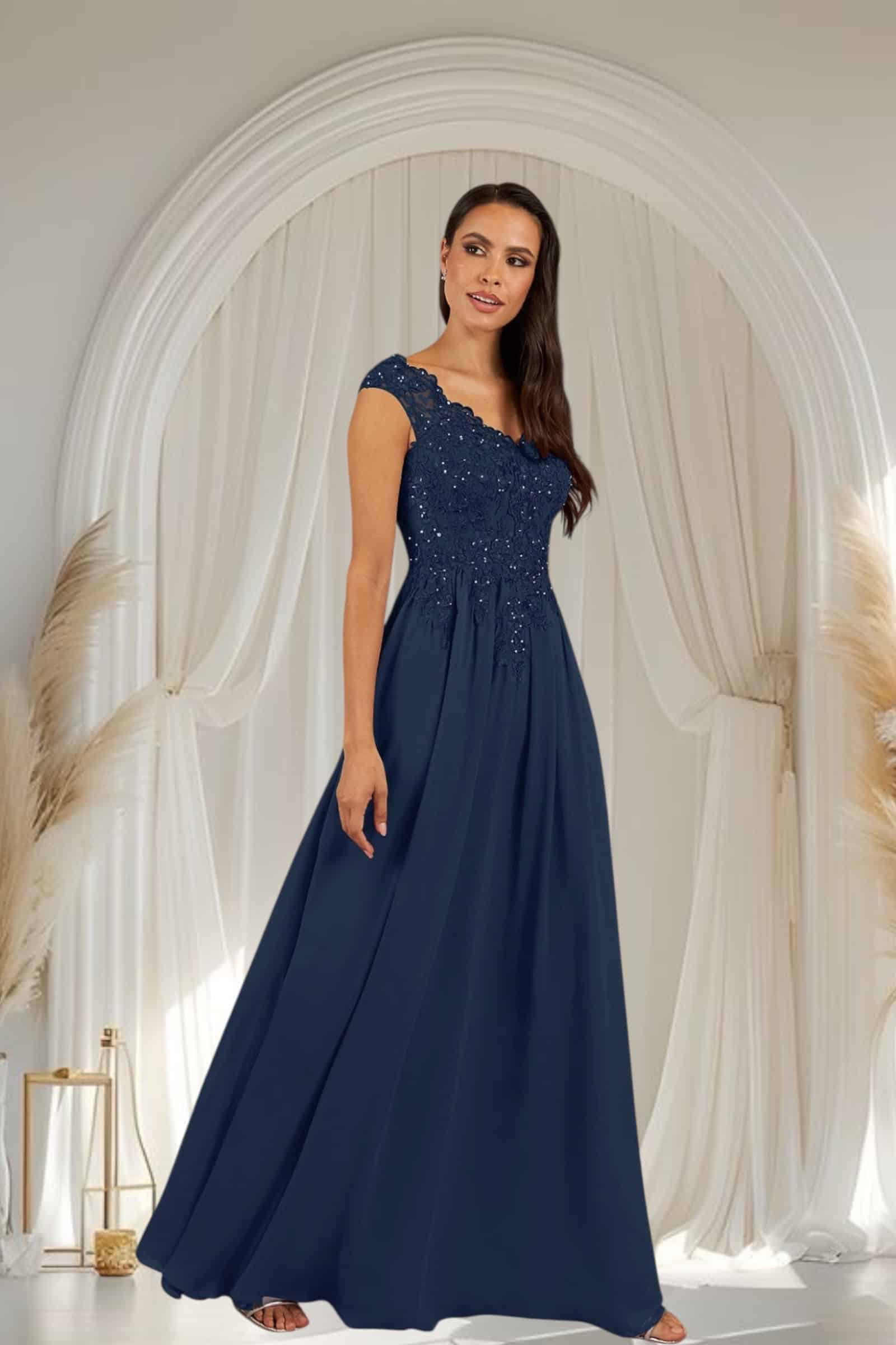 Vestido de fiesta azazie mamá de novio