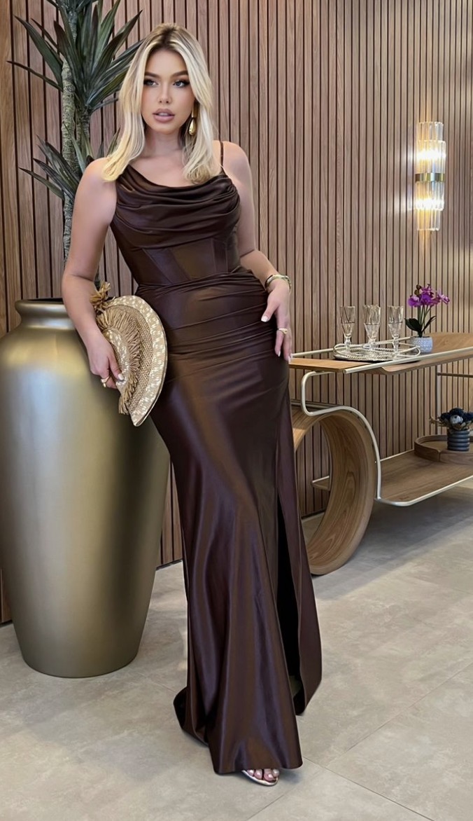 Vestido de Licenciatura Modelo Ipanema-Colección Brasil - Imagen 11