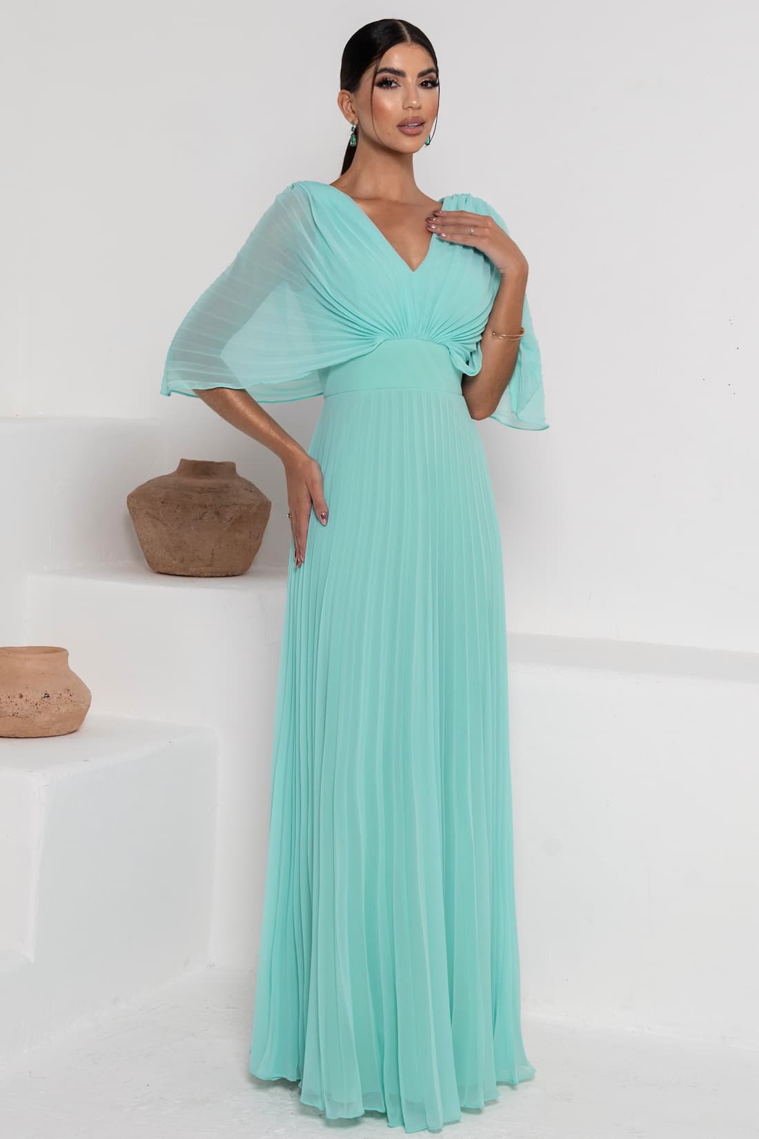 Vestido de Fiesta para Mamá de Novio o Novia en Temuco: Modelo Geovanna - Imagen 3