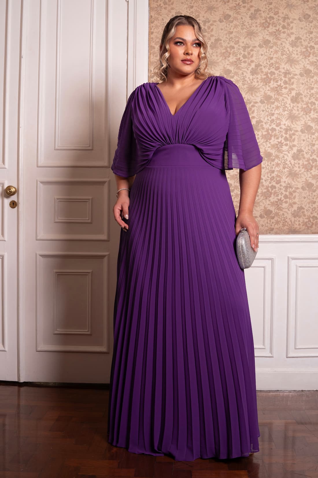 Vestido de Fiesta para Mamá de Novio o Novia en Temuco: Modelo Geovanna - Imagen 5