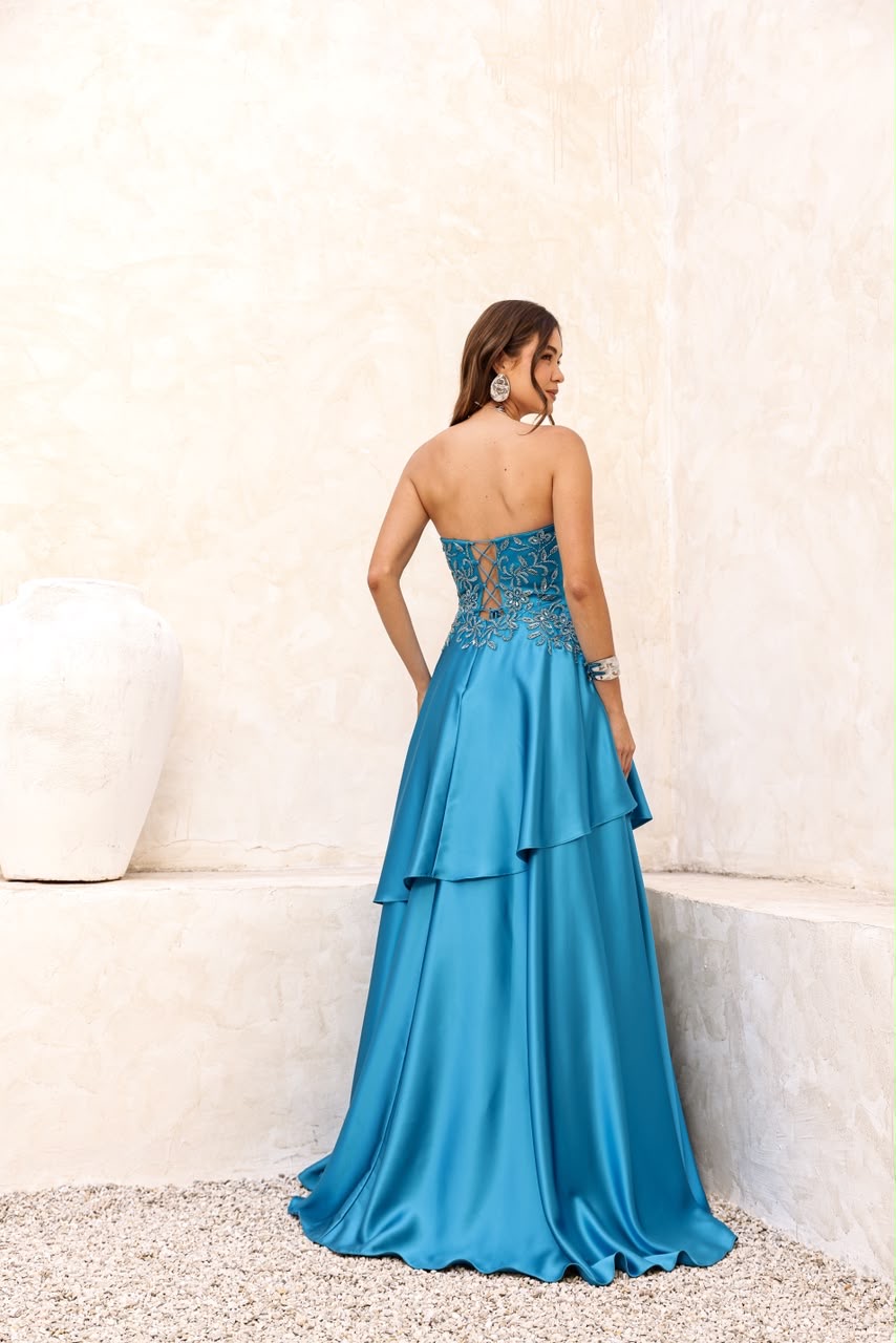Vestido de Fiesta en Temuco Modelo Mara - Imagen 4