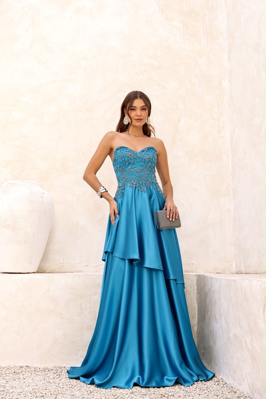 Vestido de Fiesta en Temuco Modelo Mara - Imagen 5